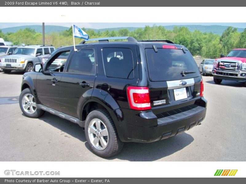 Black / Charcoal 2009 Ford Escape Limited V6 4WD