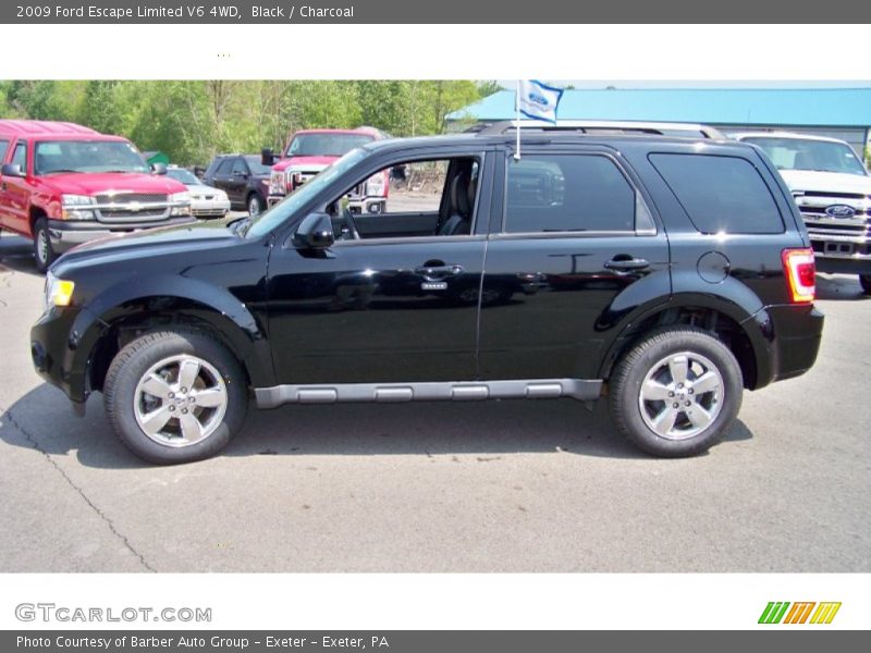 Black / Charcoal 2009 Ford Escape Limited V6 4WD