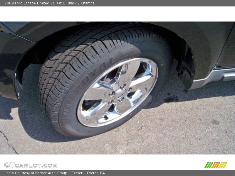 Black / Charcoal 2009 Ford Escape Limited V6 4WD