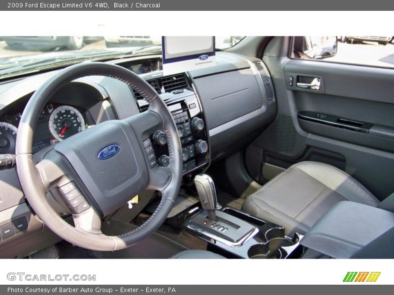 Black / Charcoal 2009 Ford Escape Limited V6 4WD
