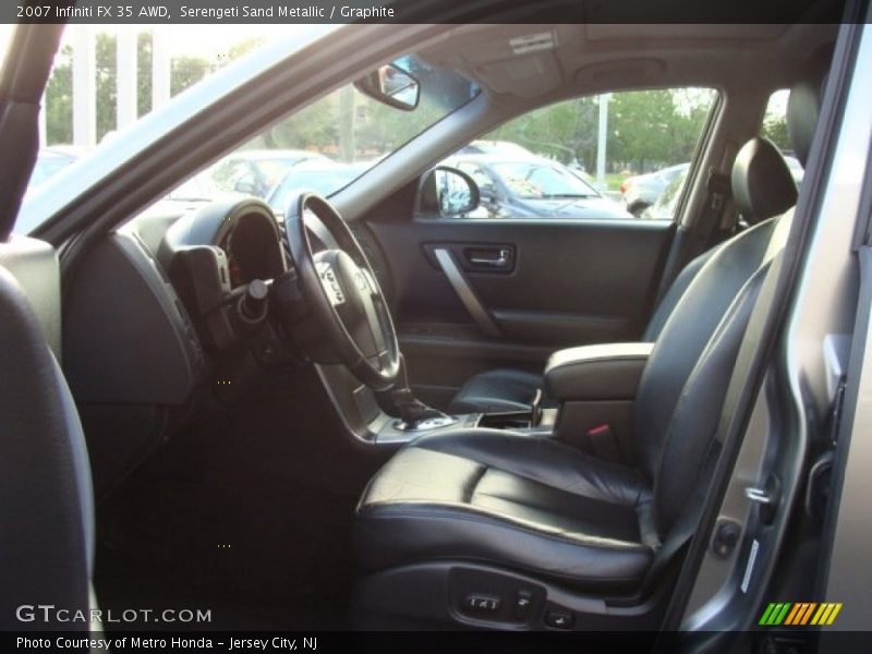 Serengeti Sand Metallic / Graphite 2007 Infiniti FX 35 AWD