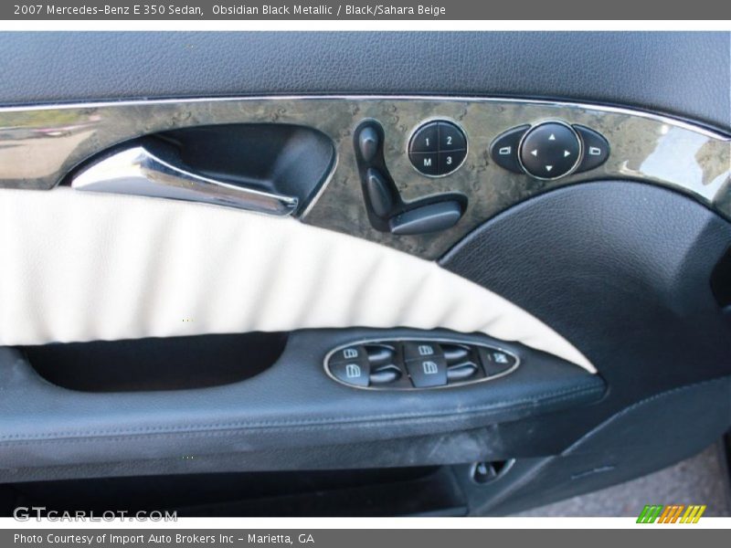 Controls of 2007 E 350 Sedan