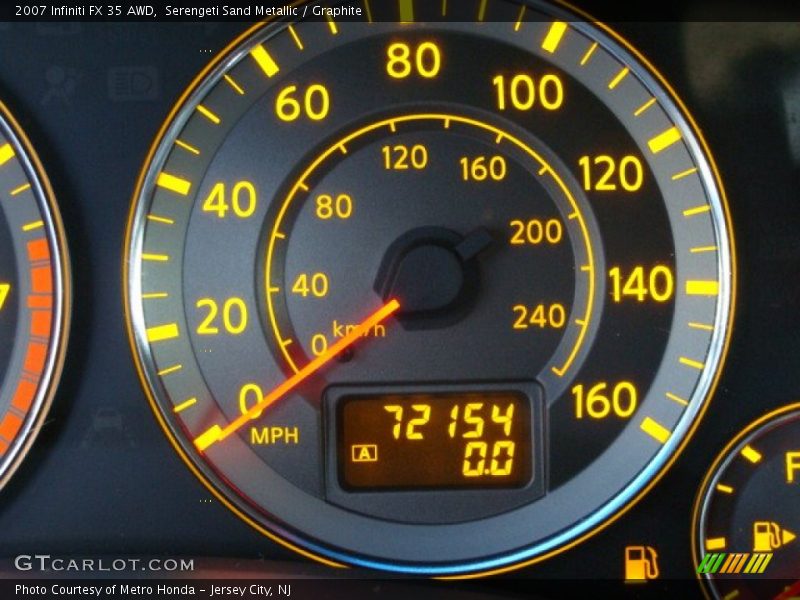 Serengeti Sand Metallic / Graphite 2007 Infiniti FX 35 AWD