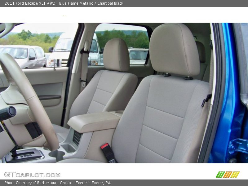 Blue Flame Metallic / Charcoal Black 2011 Ford Escape XLT 4WD
