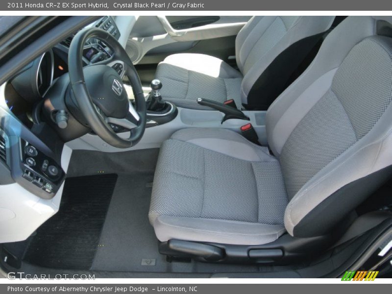  2011 CR-Z EX Sport Hybrid Gray Fabric Interior