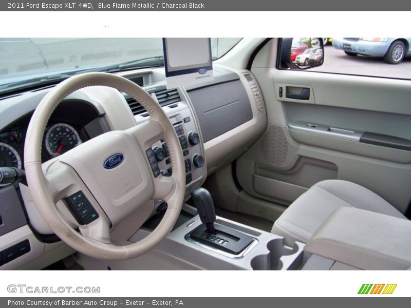 Blue Flame Metallic / Charcoal Black 2011 Ford Escape XLT 4WD