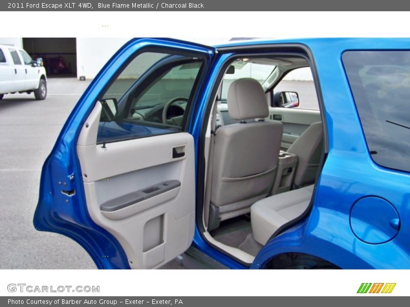 Blue Flame Metallic / Charcoal Black 2011 Ford Escape XLT 4WD