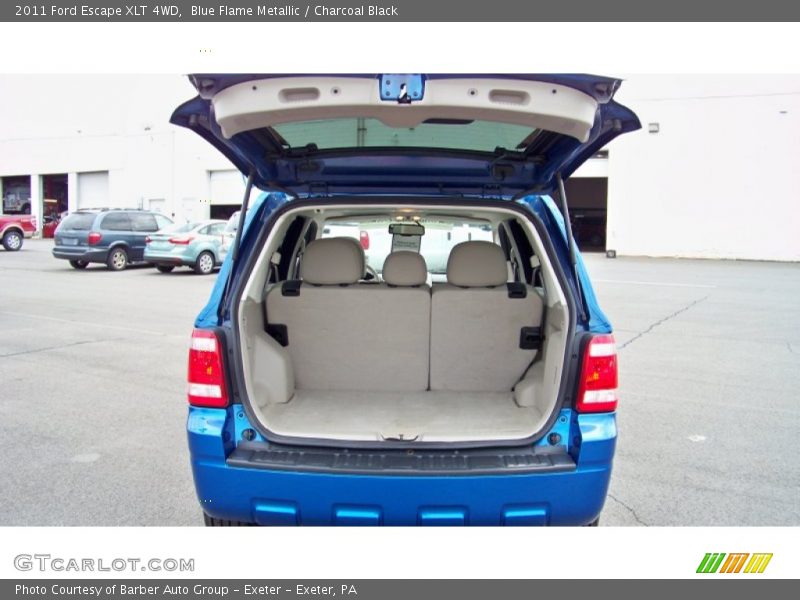 Blue Flame Metallic / Charcoal Black 2011 Ford Escape XLT 4WD