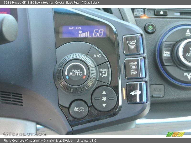 Controls of 2011 CR-Z EX Sport Hybrid