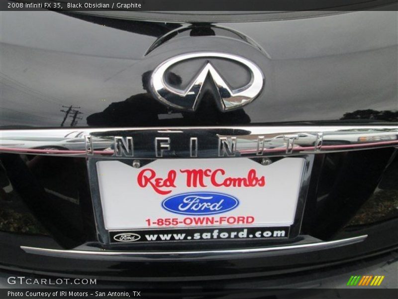 Black Obsidian / Graphite 2008 Infiniti FX 35