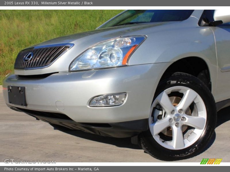 Millenium Silver Metallic / Black 2005 Lexus RX 330