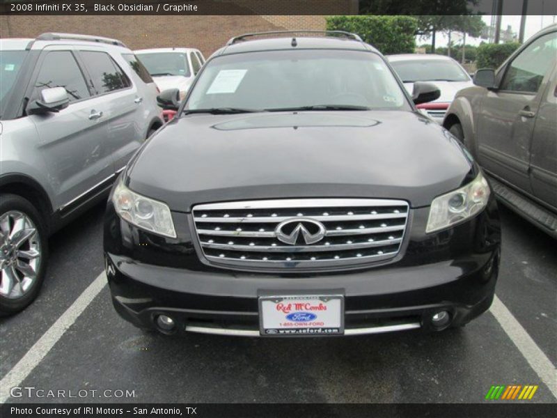 Black Obsidian / Graphite 2008 Infiniti FX 35