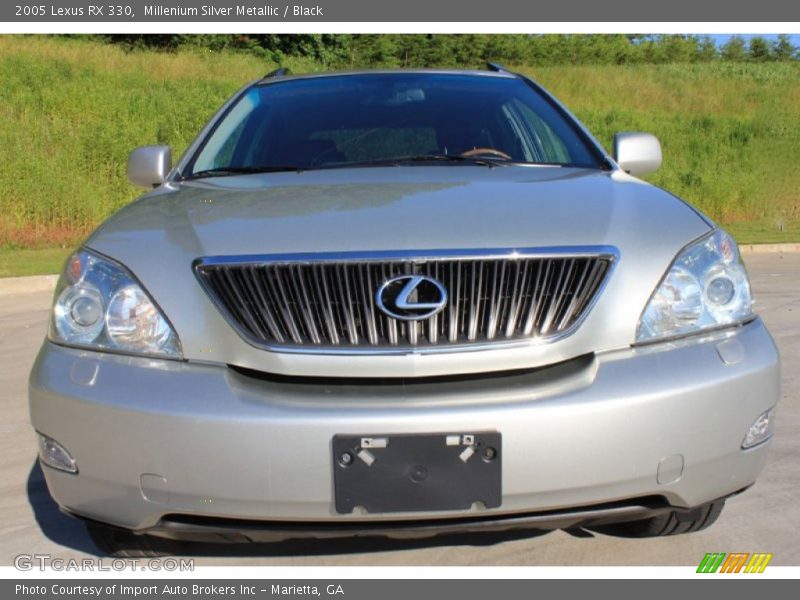 Millenium Silver Metallic / Black 2005 Lexus RX 330