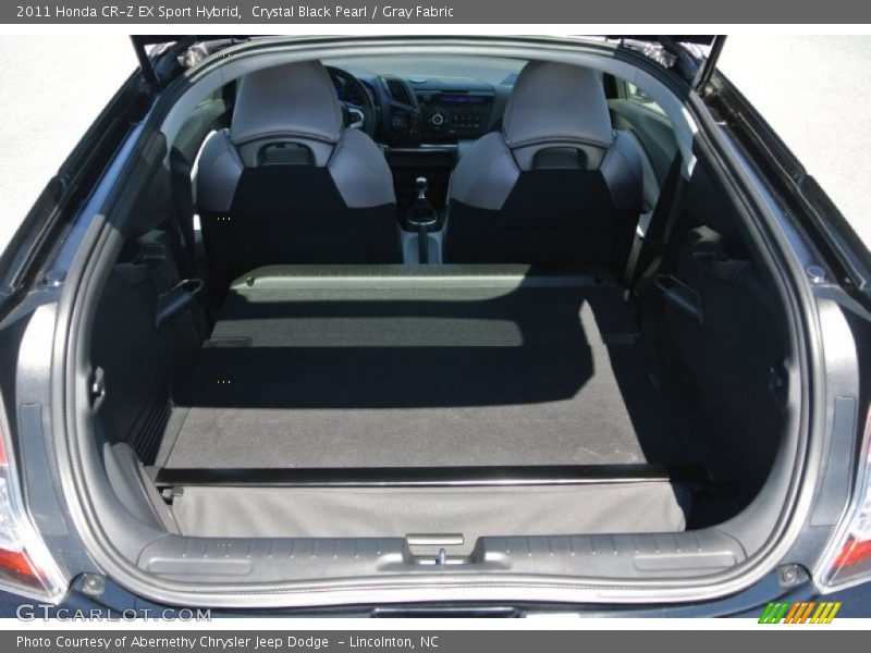  2011 CR-Z EX Sport Hybrid Trunk