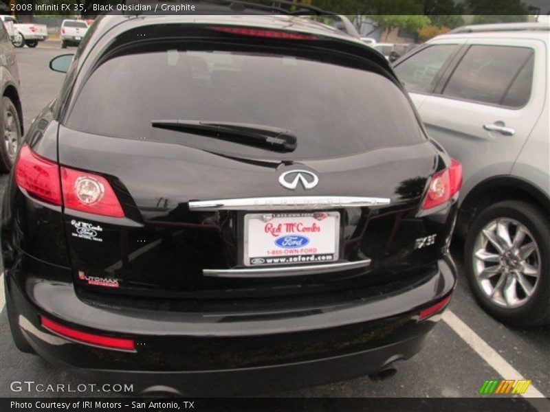 Black Obsidian / Graphite 2008 Infiniti FX 35