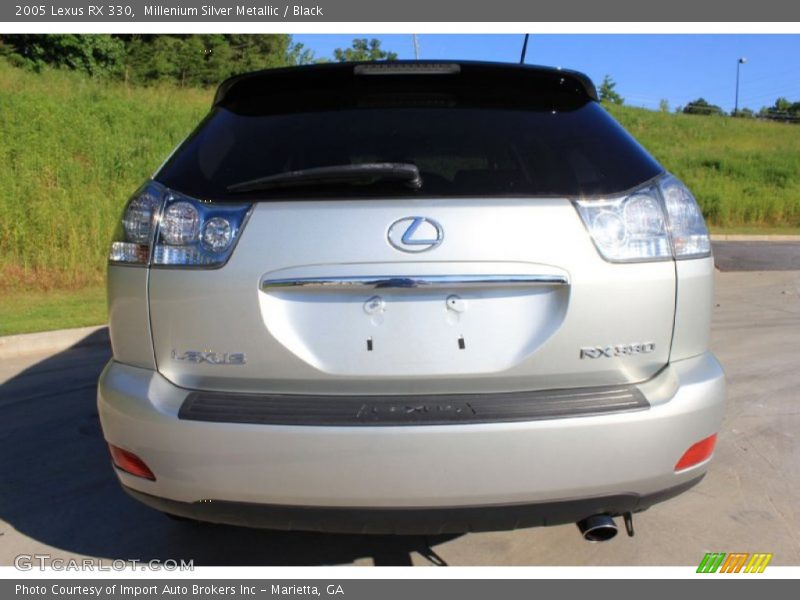 Millenium Silver Metallic / Black 2005 Lexus RX 330