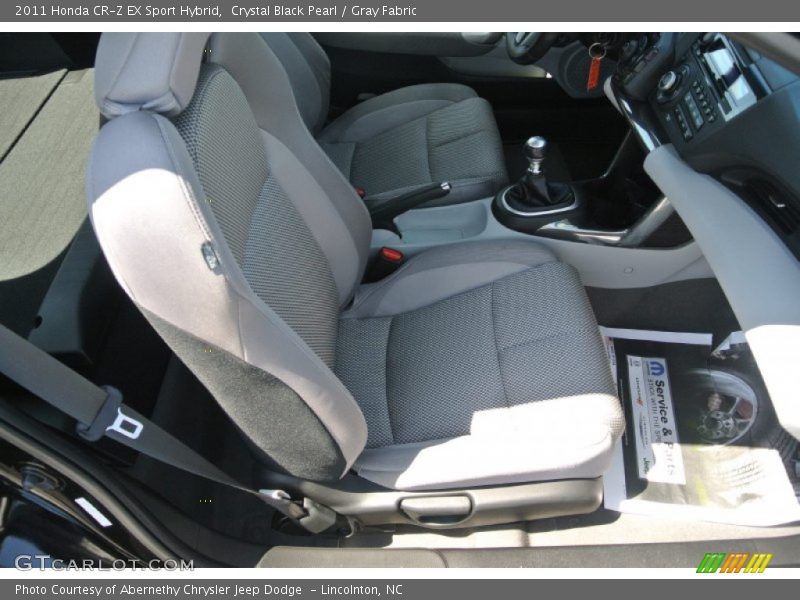 Front Seat of 2011 CR-Z EX Sport Hybrid