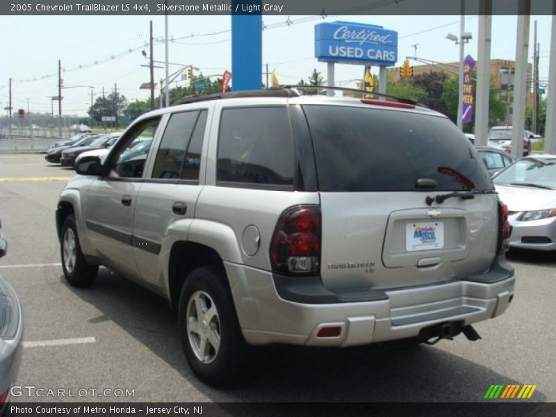 Silverstone Metallic / Light Gray 2005 Chevrolet TrailBlazer LS 4x4