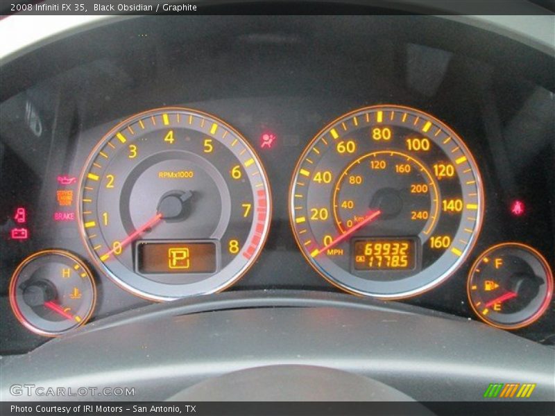 Black Obsidian / Graphite 2008 Infiniti FX 35