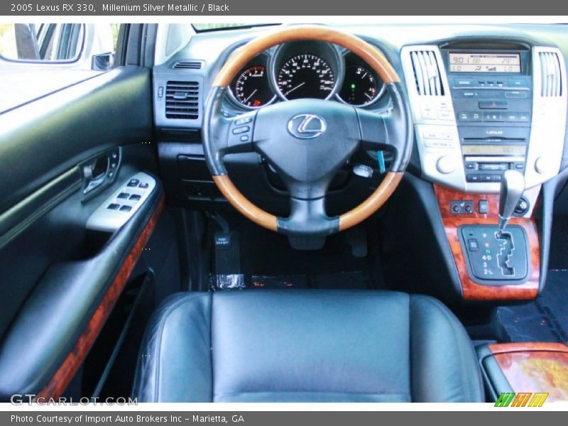 Millenium Silver Metallic / Black 2005 Lexus RX 330