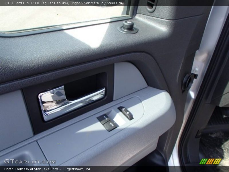 Ingot Silver Metallic / Steel Gray 2013 Ford F150 STX Regular Cab 4x4