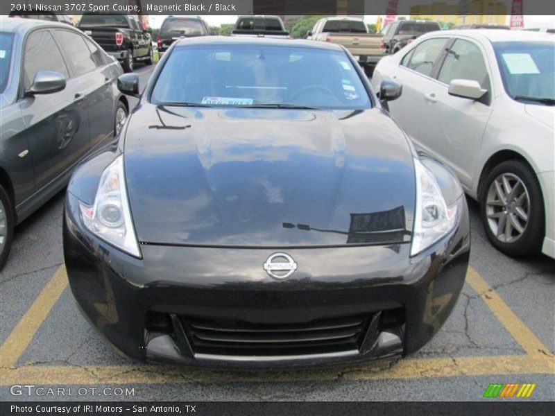 Magnetic Black / Black 2011 Nissan 370Z Sport Coupe