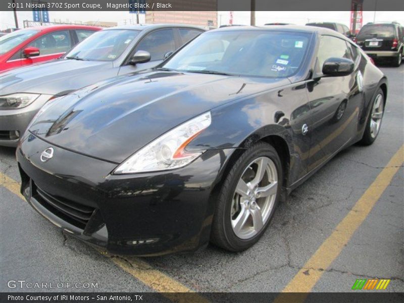 Magnetic Black / Black 2011 Nissan 370Z Sport Coupe