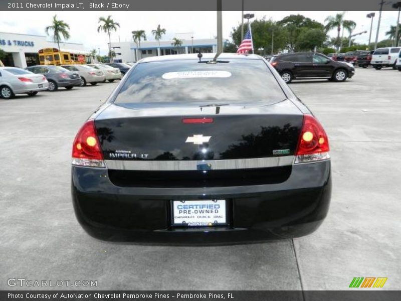 Black / Ebony 2011 Chevrolet Impala LT