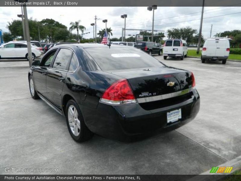 Black / Ebony 2011 Chevrolet Impala LT