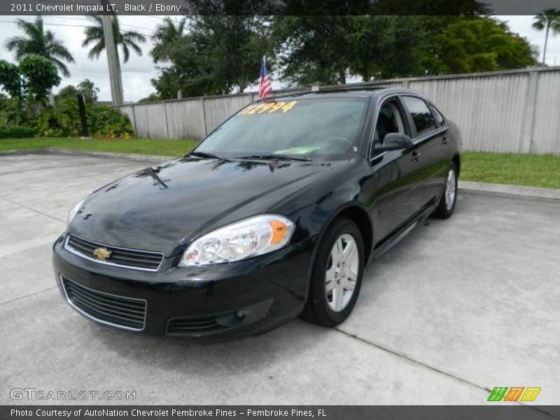 Black / Ebony 2011 Chevrolet Impala LT