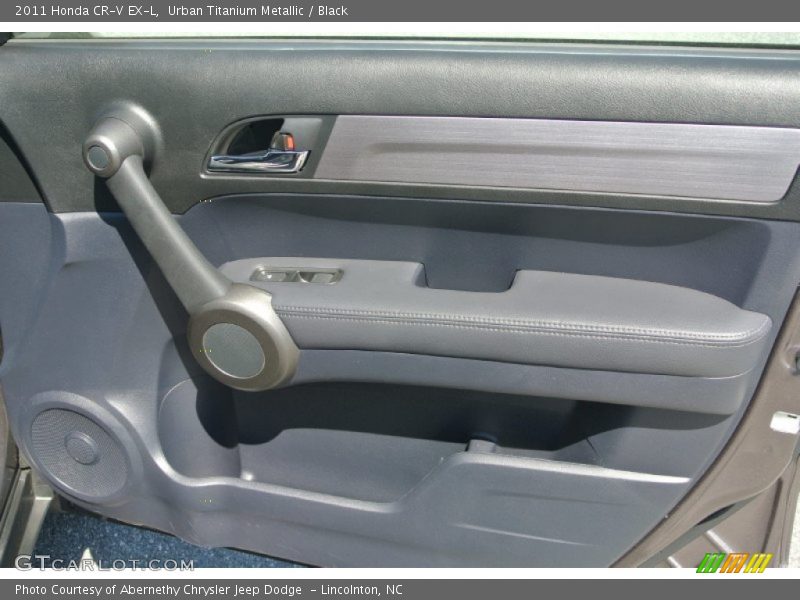 Urban Titanium Metallic / Black 2011 Honda CR-V EX-L