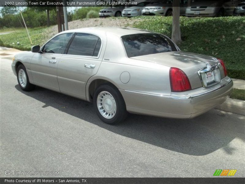 Light Parchment Gold / Light Parchment 2002 Lincoln Town Car Executive