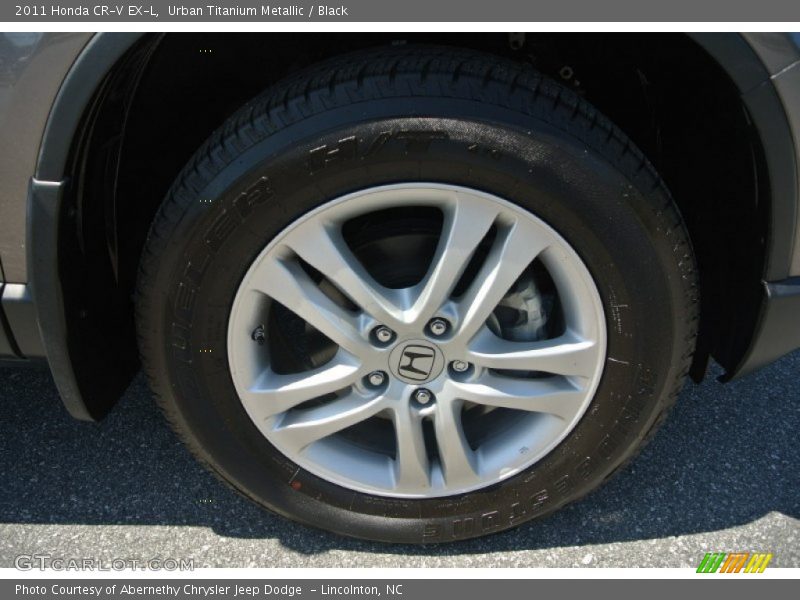 Urban Titanium Metallic / Black 2011 Honda CR-V EX-L