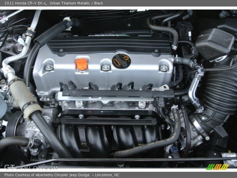 Urban Titanium Metallic / Black 2011 Honda CR-V EX-L