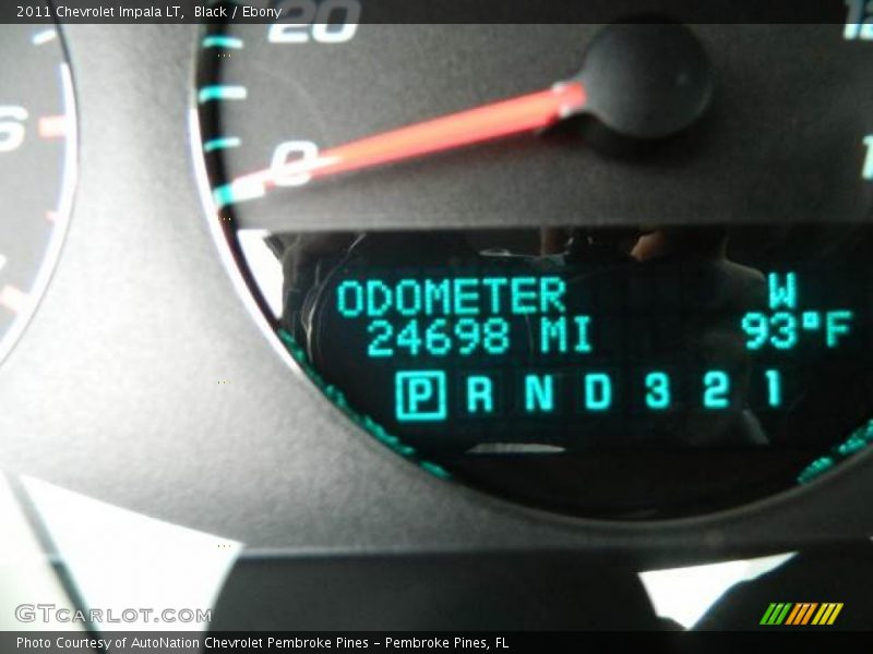 Black / Ebony 2011 Chevrolet Impala LT