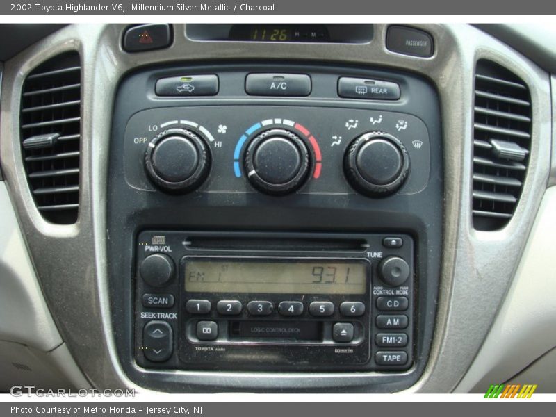 Millennium Silver Metallic / Charcoal 2002 Toyota Highlander V6