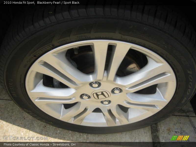 Blackberry Pearl / Sport Black 2010 Honda Fit Sport