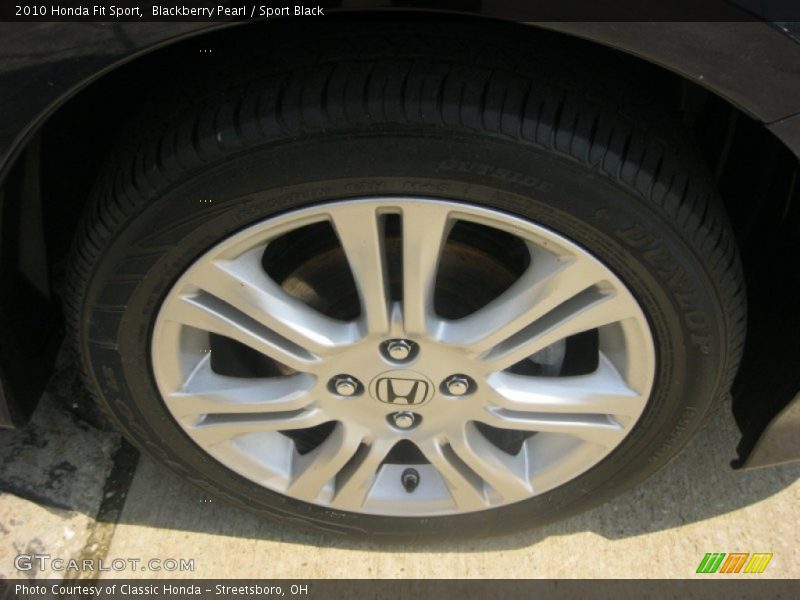 Blackberry Pearl / Sport Black 2010 Honda Fit Sport