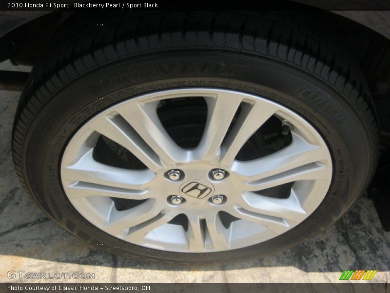 Blackberry Pearl / Sport Black 2010 Honda Fit Sport