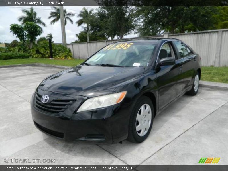 Black / Ash 2007 Toyota Camry LE
