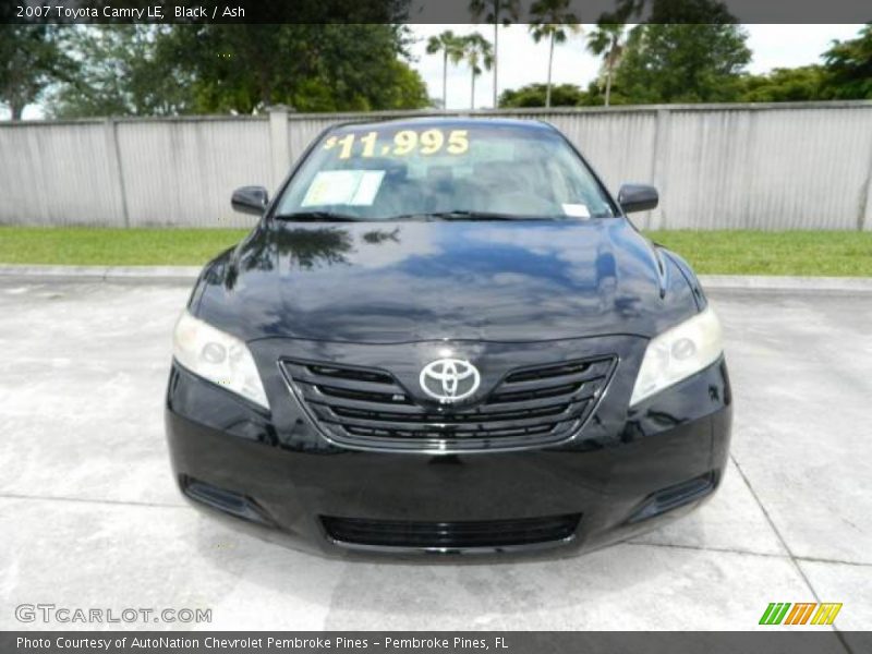 Black / Ash 2007 Toyota Camry LE