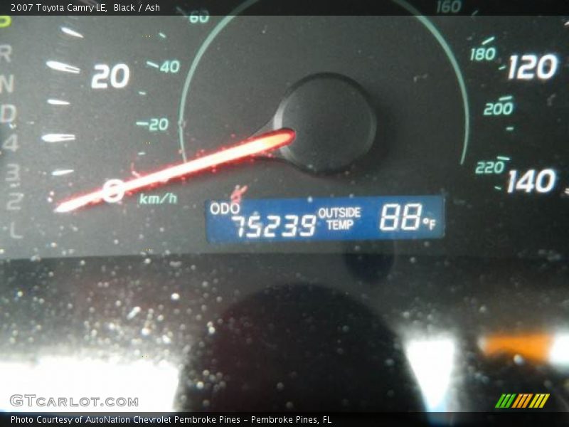 Black / Ash 2007 Toyota Camry LE