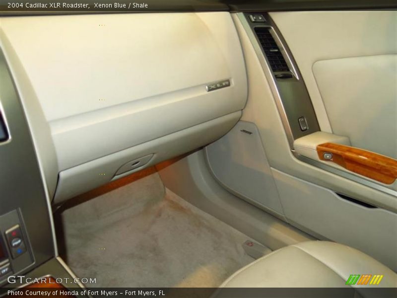 Xenon Blue / Shale 2004 Cadillac XLR Roadster