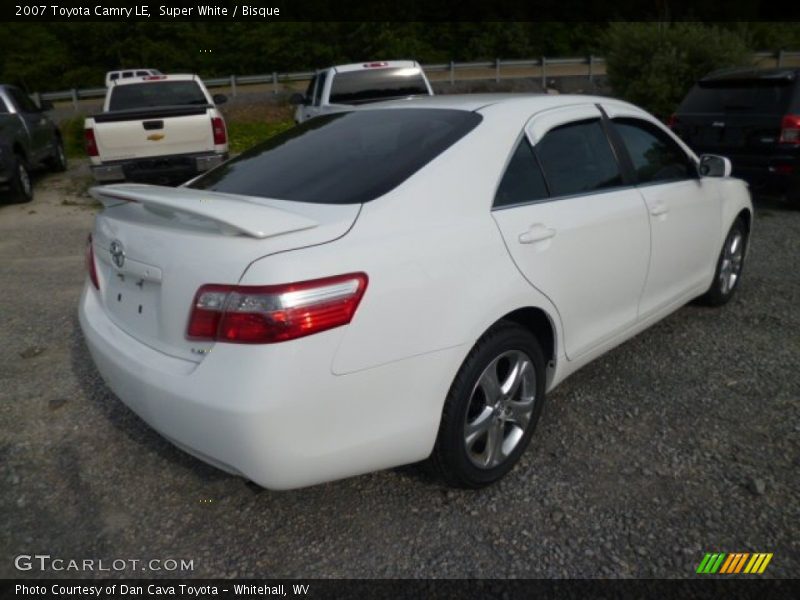 Super White / Bisque 2007 Toyota Camry LE