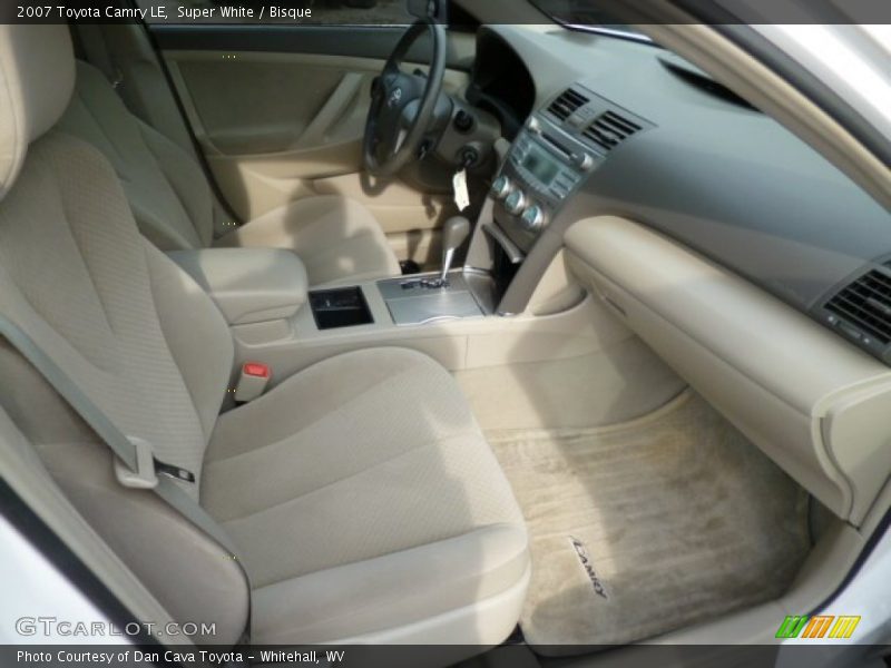 Super White / Bisque 2007 Toyota Camry LE