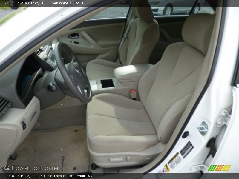 Super White / Bisque 2007 Toyota Camry LE