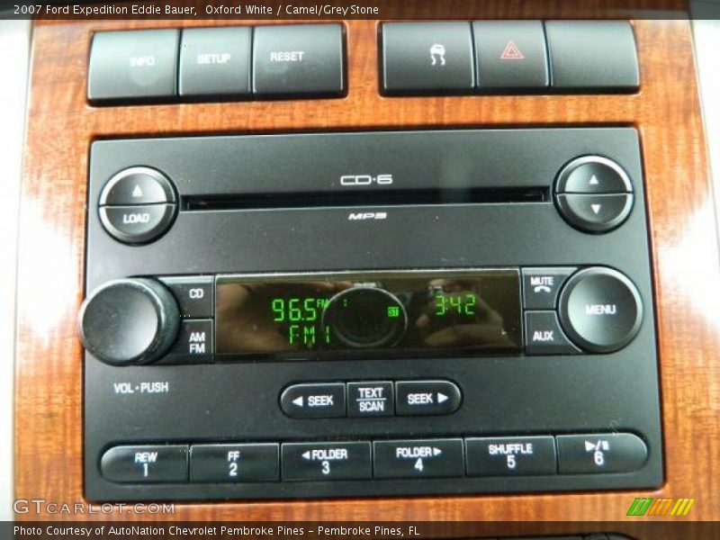 Oxford White / Camel/Grey Stone 2007 Ford Expedition Eddie Bauer