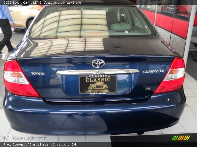 Stratosphere Mica / Stone 2002 Toyota Camry LE V6