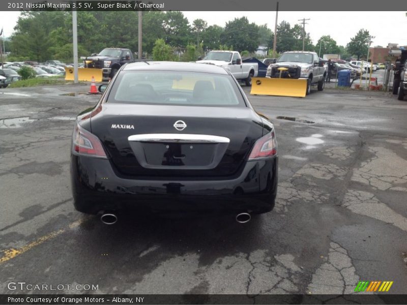 Super Black / Charcoal 2012 Nissan Maxima 3.5 SV