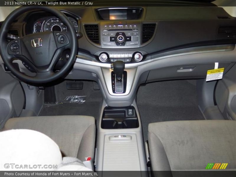 Twilight Blue Metallic / Gray 2013 Honda CR-V LX